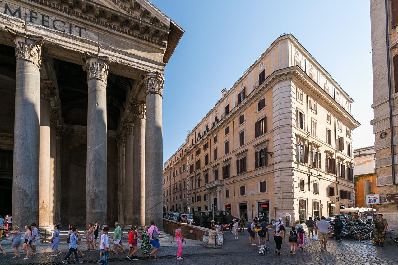 Luxurious Loft Facing The Pantheon Vila Roma Exterior foto