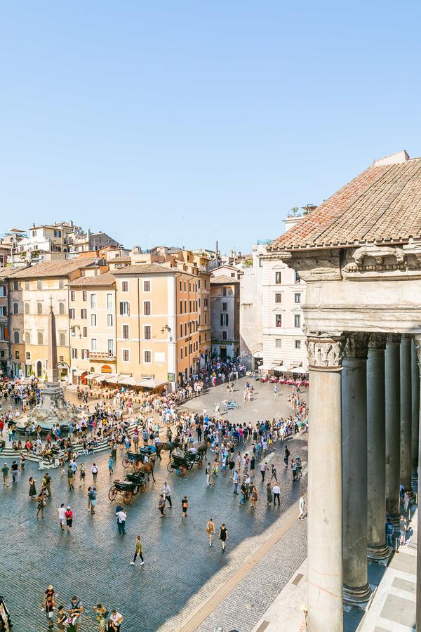 Luxurious Loft Facing The Pantheon Vila Roma Exterior foto