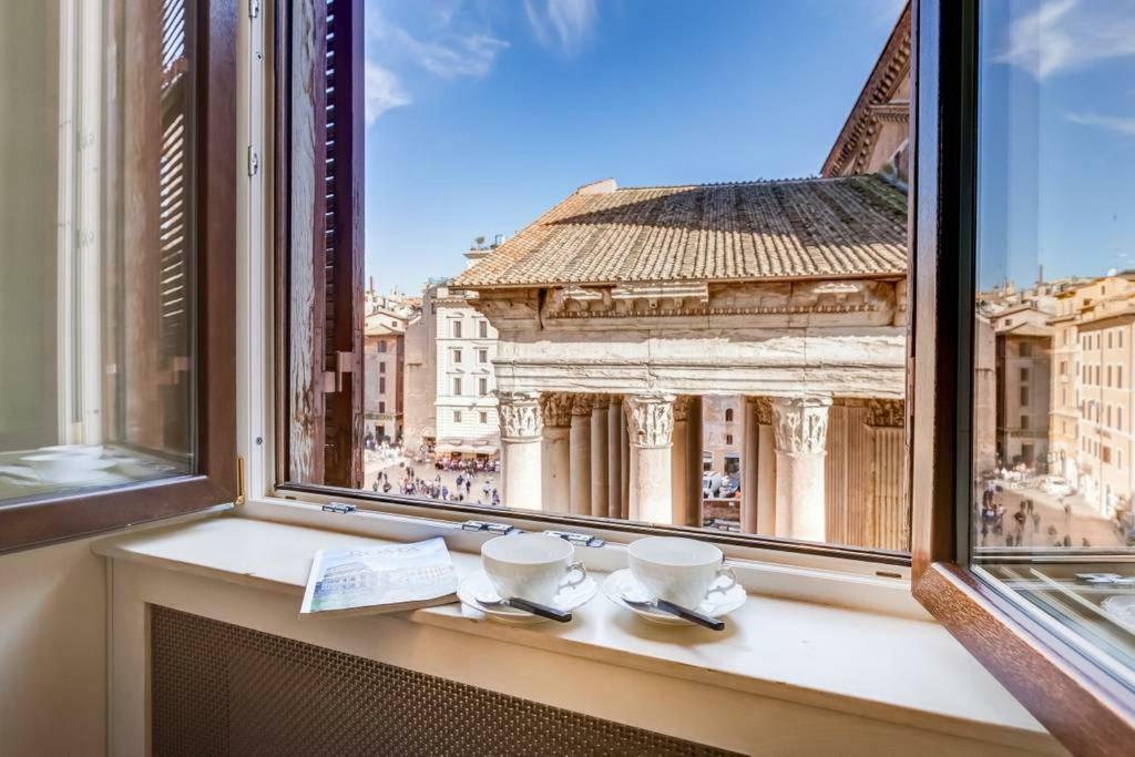 Luxurious Loft Facing The Pantheon Vila Roma Exterior foto